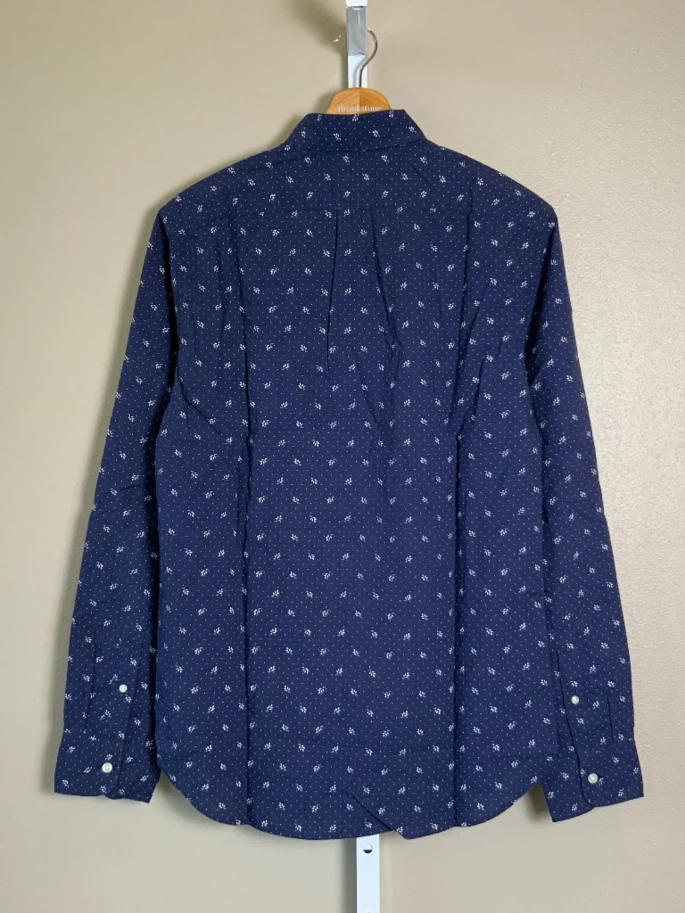 J. Crew Slim Stretch Secret Wash Button Down Shirt in Little Branch Dot